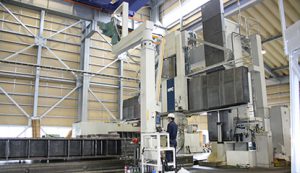 大型機械架台加工